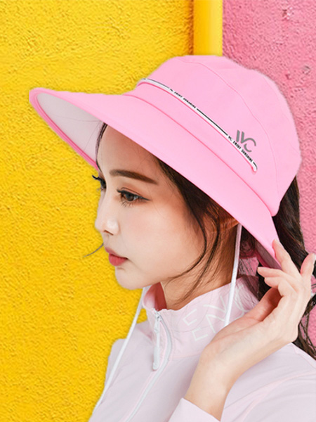 VVC鞋帽/领带品牌2020春夏粉色圆防晒帽