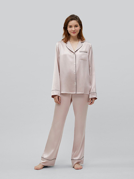 MANITO内衣品牌2020春夏浅粉色睡衣套装