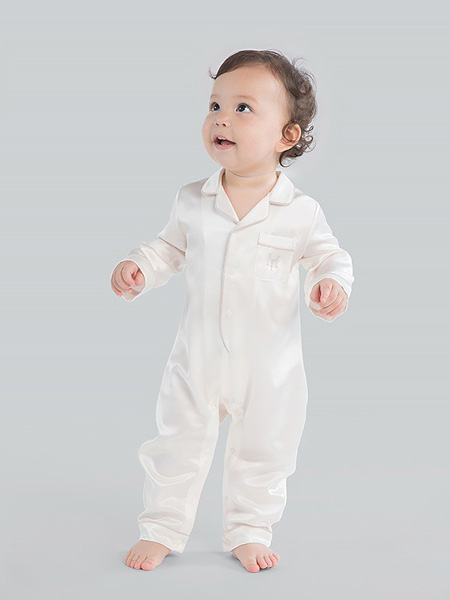 MANITO内衣品牌2020春夏白色连体衣男童
