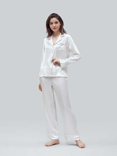 MANITO内衣品牌2020春夏白色睡衣套装