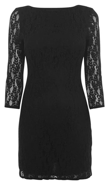 jackwills女装品牌2020秋季黑色时尚连衣裙