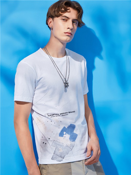 凯施迪 CAISEDI男装品牌2020春夏个性印花T恤