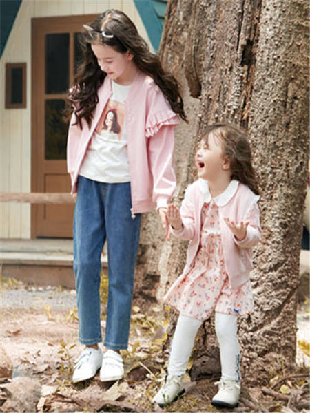 铅笔俱乐部童装品牌2020秋季公主粉色外套