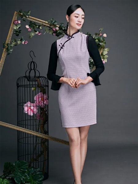 香西旗袍女装品牌2021春夏中国风连衣裙