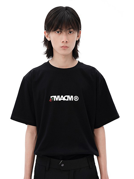 FMACM潮牌品牌2021春夏黑色T恤