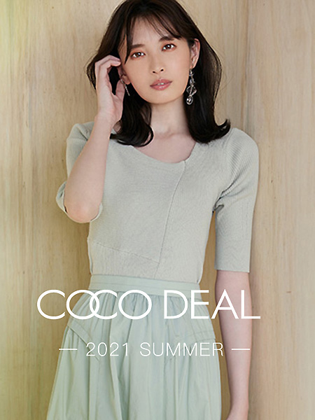 COCODEAL女装品牌2021春夏中袖显瘦T恤