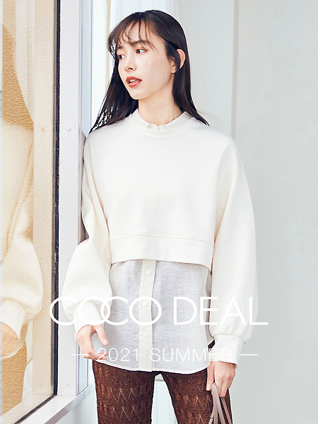 COCODEAL女装品牌2021春夏时尚宽松上衣