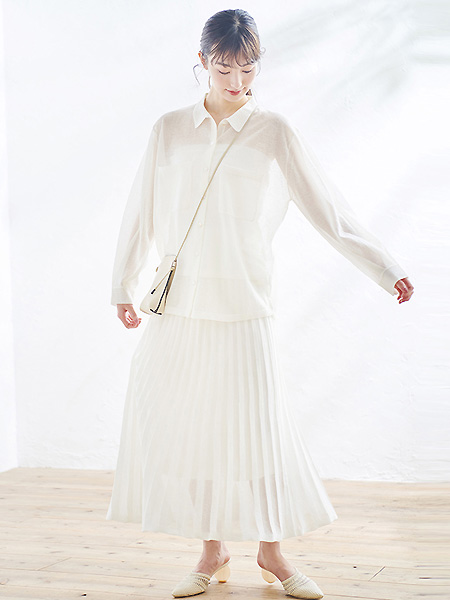 COCODEAL女装品牌2021春夏雪纺衬衫