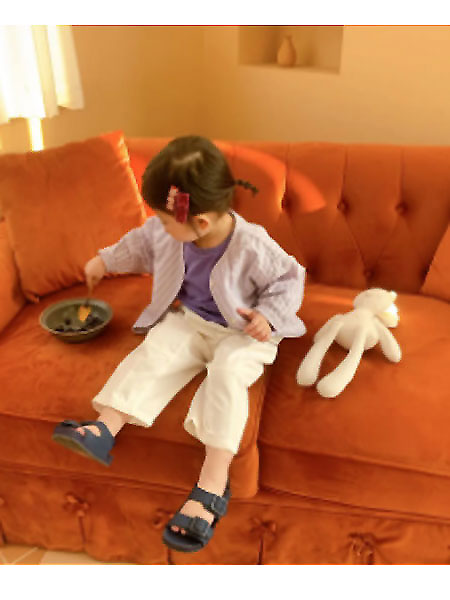 布兰卡Mr.Branca童装品牌2021春季紫色外套
