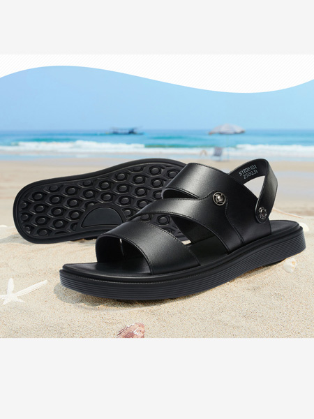 宾度鞋帽/领带品牌2021夏季软底沙滩鞋