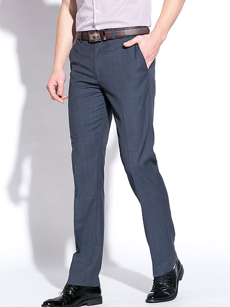 雅涛（ARTAO）男装品牌2021夏季羊毛西裤修身抗皱时尚商务西装裤长裤