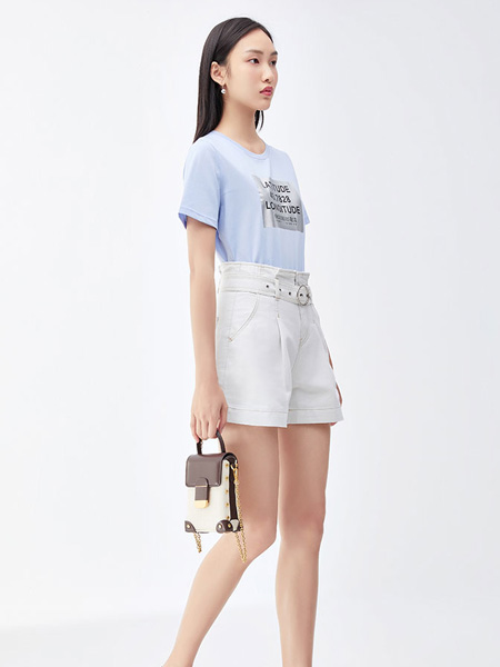 莫乂/MR&Er女装品牌2021夏季韩版字母印花新款潮夏装纯棉打底衫短袖t恤