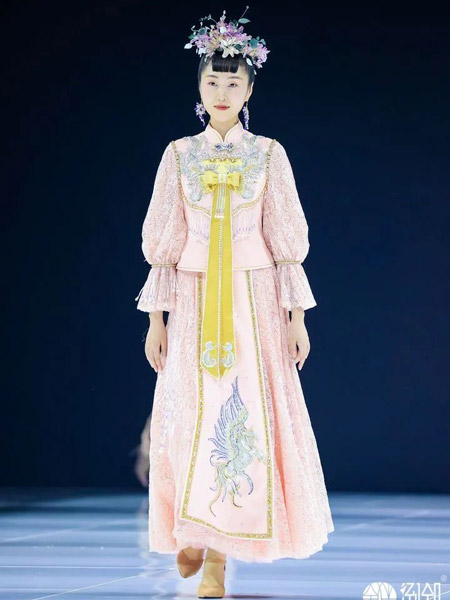 倒叙女装品牌2021春夏中国风修身旗袍
