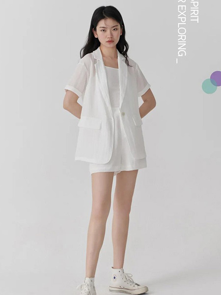本涩BSIEE女装品牌2021夏季日系超短裤