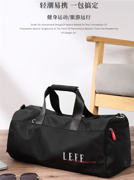 laifu莱夫箱包品牌2021春夏运动健身包时尚大容量手提休闲运动包