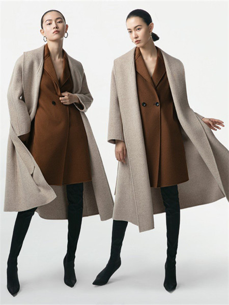 FEARCHARIA（凡诗琪）女装品牌2021秋季纯色宽松加厚风衣
