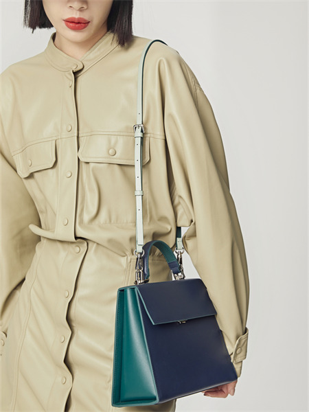 JESSIE&JANE及简箱包品牌2021秋季新款梯形包斜挎包女单肩包手提包