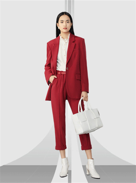 YXZ尤西子女装品牌2021秋季纯棉纯棉西装套装