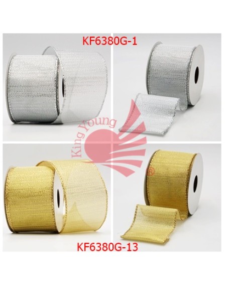 订制款-素色透明缎带【缎带王】KF6380,KF6381