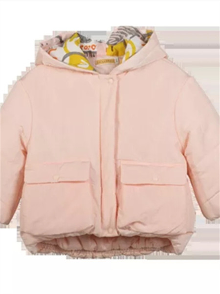 三木比迪童装品牌2021冬季薄款纯色加绒羽绒服