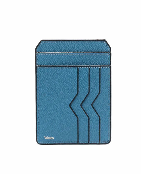 Valextra箱包品牌几何形小钱包