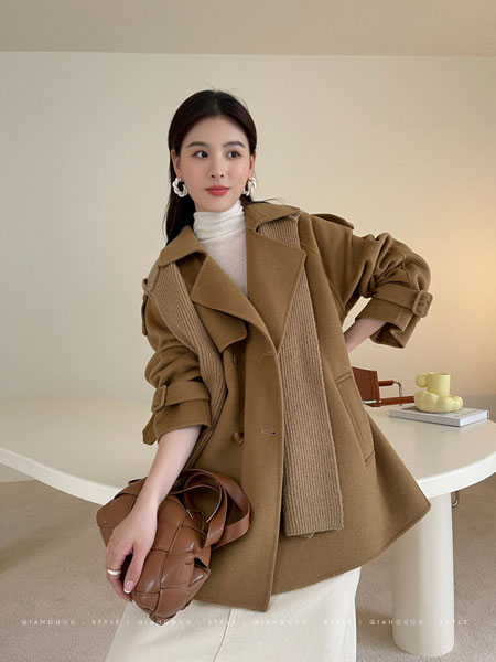 珂希莉女装品牌2021冬季韩版休闲外套