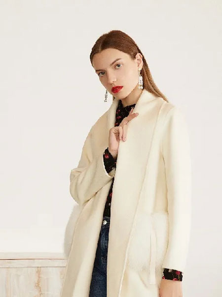 EF女装品牌2021冬季长款气质大衣