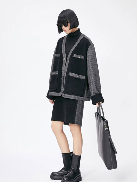 LIULIU MO刘刘墨女装品牌2021冬季时髦小香风套装