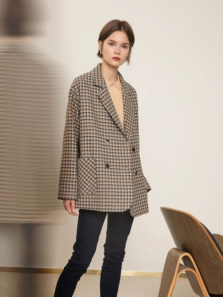 CARBAMMI卡邦尼女裝品牌2021冬季寬松舒適韓版外套