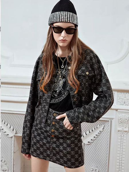 維斯提諾女裝品牌2021冬季時尚氣質套裝