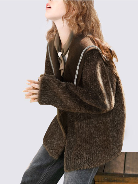 玛依尔女装品牌2021冬季柔软舒适毛衣