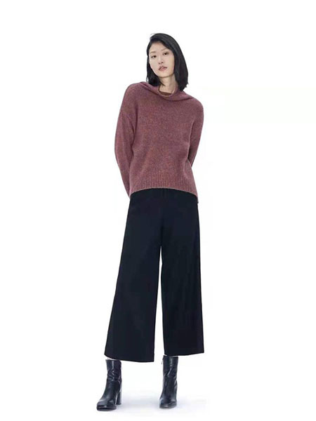 愛弗瑞女裝品牌2021冬季高領舒適柔軟毛衣