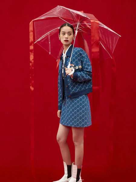 歌锦女装2022春季新品韩版优雅时尚套装