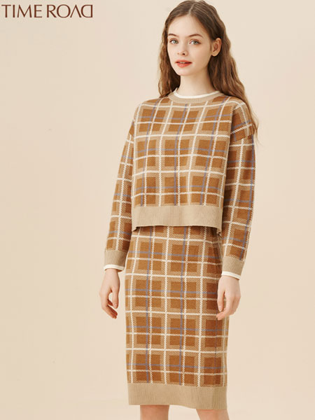汤米诺女装品牌2021冬季韩版时尚气质套装