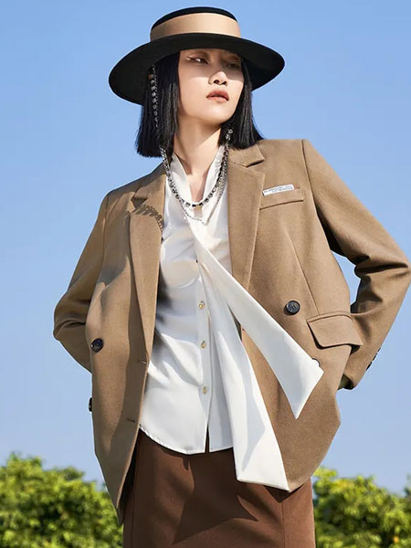 MOODEVER女装品牌2022春季韩版气质时尚外套