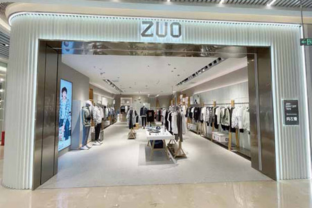 ZUO左男装品牌店铺展示
