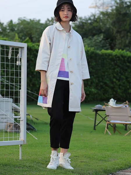 BUKHARA布卡拉女装品牌2022夏季白色纯色韩版快时尚休闲小清新通勤风文艺范百搭气质款宽松衬衫外套