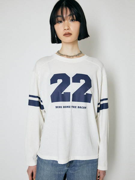moussy女装品牌2022春夏欧美潮流个性T恤