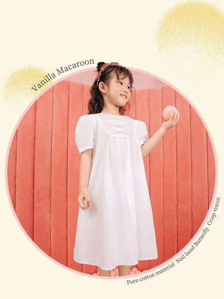 小食梦兽 - miidiitapir童装品牌2022夏季小公举宽松灯笼袖连衣裙