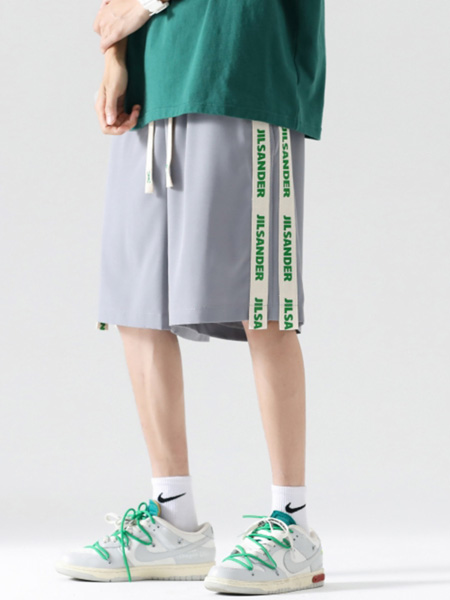 VIISHOW休闲品牌2022夏季街头风字母时尚短裤