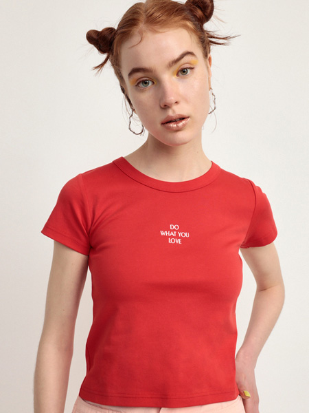 SLY女装品牌2022夏季字母网红爆款圆领T恤
