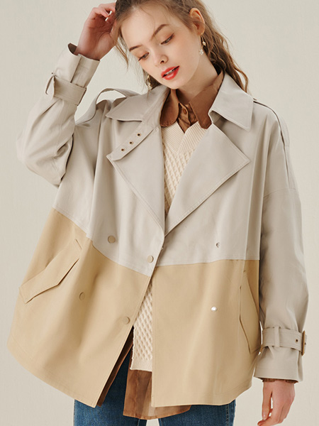 汤米诺女装品牌2022秋季潮酷宽松气质外套