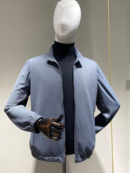 赛卡杰罗男装品牌2022秋季复古风气质短款外套