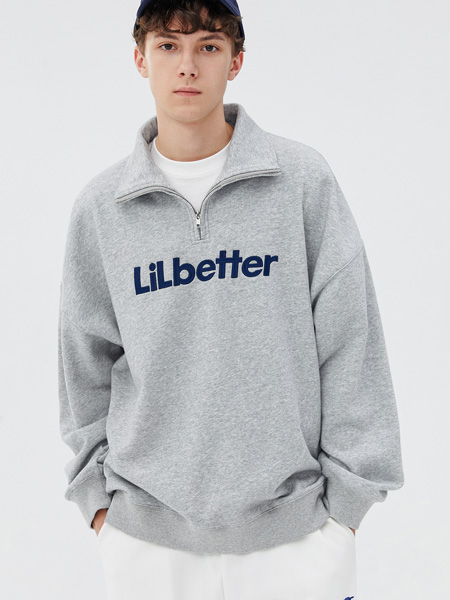 LilBetter男装品牌2022秋季运动风休闲个性卫衣