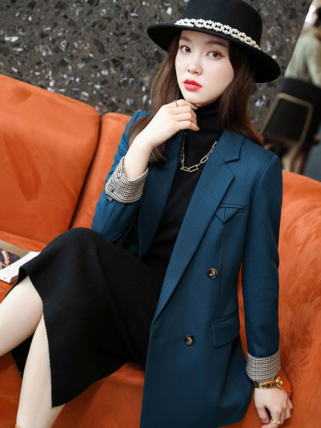 蒂可伊女装品牌2022春夏小香风中国风简约个性气质款西装外套