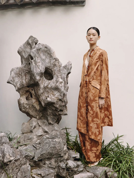 艺术空间T-YSKJ女装品牌2022春夏中国风潮流时尚慵懒风外套