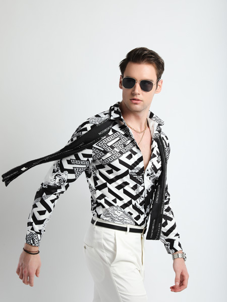 PLOVER(啄木鸟)男装品牌2022秋季复古个性快时尚衬衫