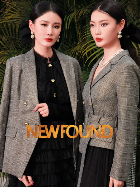 紐方女裝品牌2022秋季法式小香風成熟西裝外套