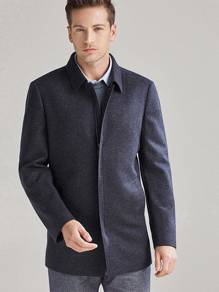法曼斯(FOMOCE)男装品牌2022冬季毛呢夹克外套