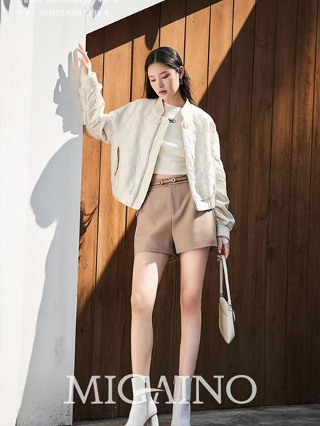 曼娅奴女装品牌2022秋冬日系韩版长袖外套